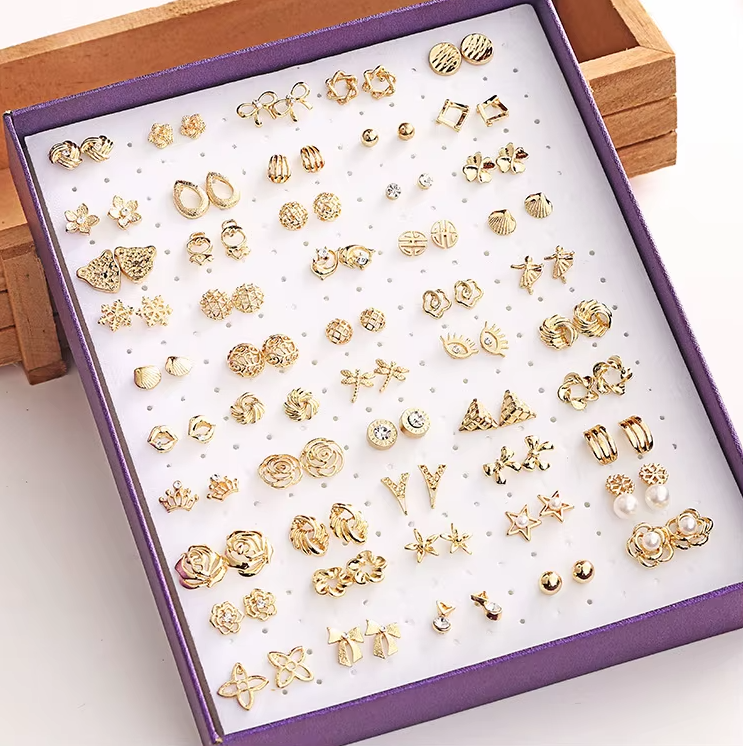 OLB 20 pares de Aretes