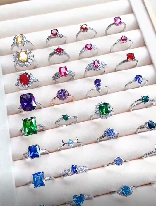 10 anillos surtidos PL $199